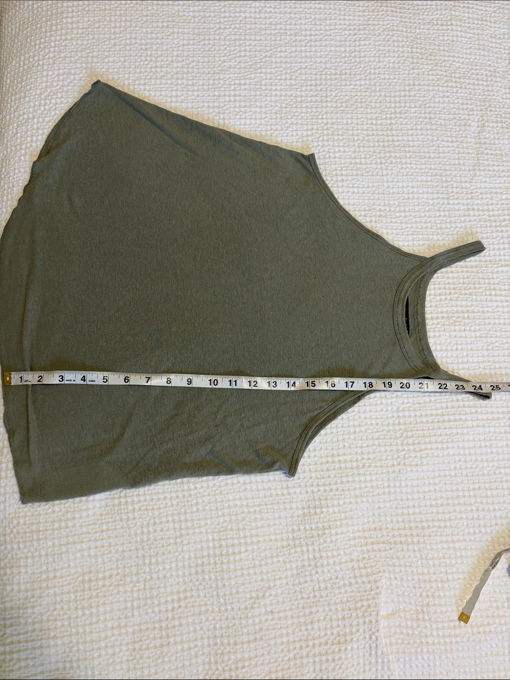 Abercrombie and fitch sage green tank top size medium - Picture 3 of 9